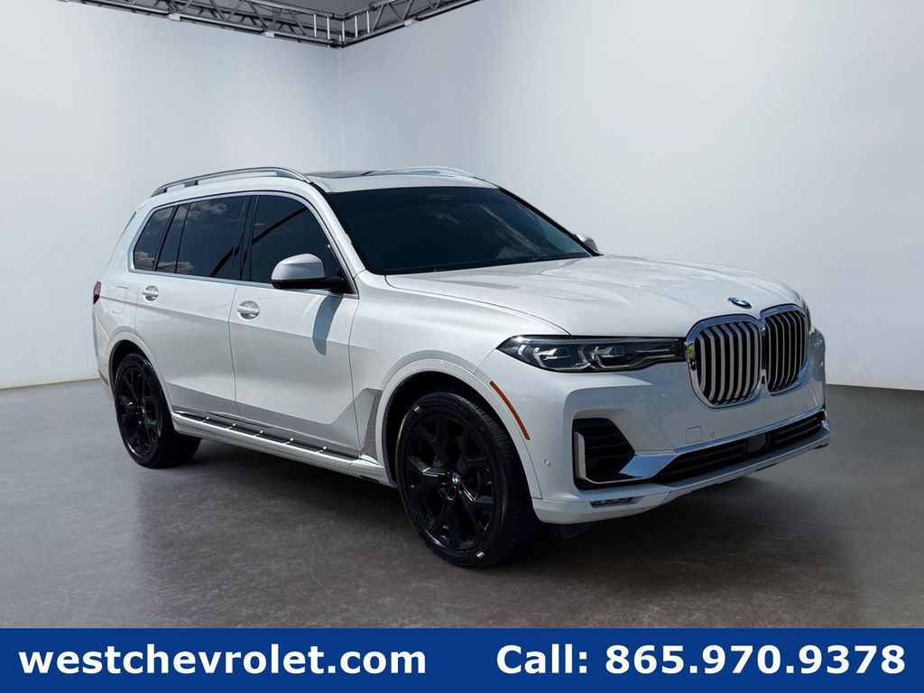 Mineral White Metallic 2020 BMW X7 SUV / Crossover All-Wheel Drive 8-Speed Automatic
