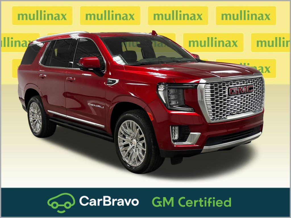 Volcanic Red Tintcoat 2024 GMC Yukon Denali 4WD SUV / Crossover Four-Wheel Drive