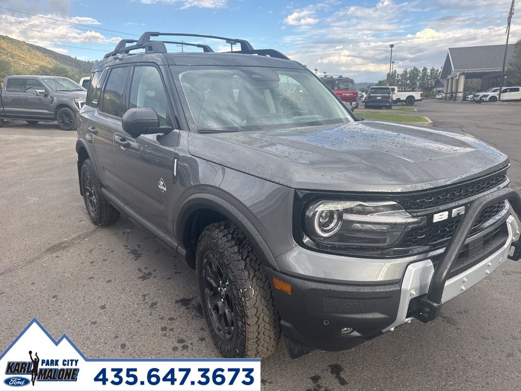 Carbonized Gray Metallic 2025 Ford Bronco Sport SUV / Crossover All-Wheel Drive 8-Speed Automatic