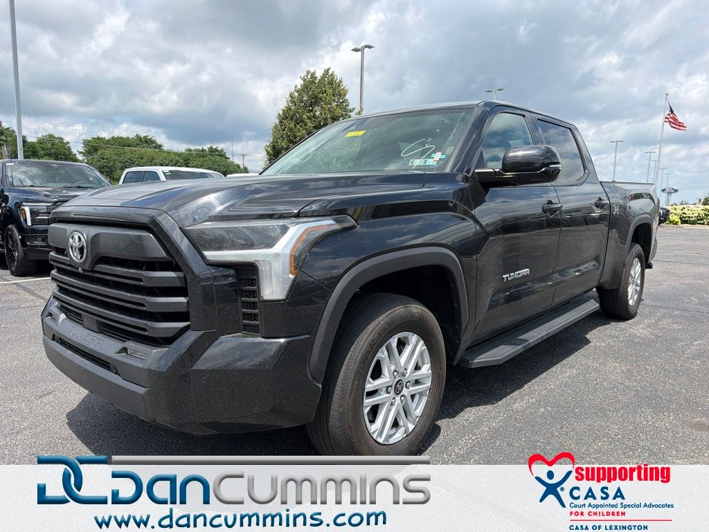 Black 2024 Toyota Tundra Pickup Truck Four-Wheel Drive Automatic