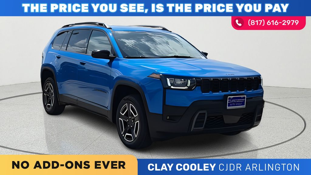 Hydro Blue Pearlcoat 2026 Jeep Cherokee SUV / Crossover Four-Wheel Drive Continuously Variable Transmission