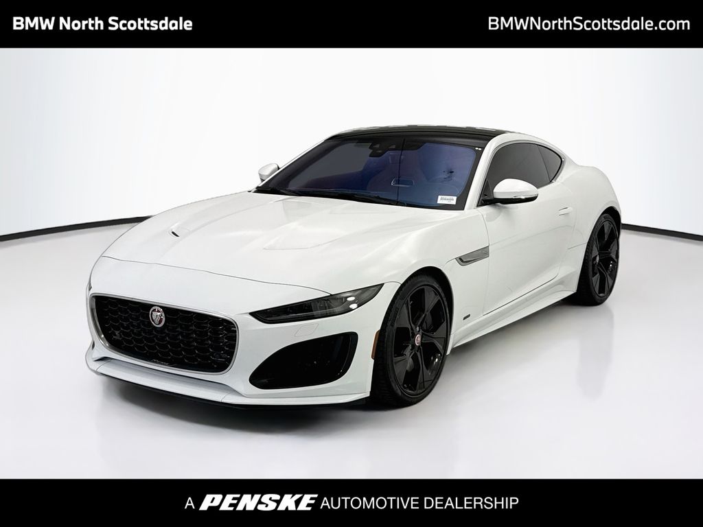 Fuji White 2024 Jaguar F-TYPE Coupe All-Wheel Drive 8-Speed Automatic