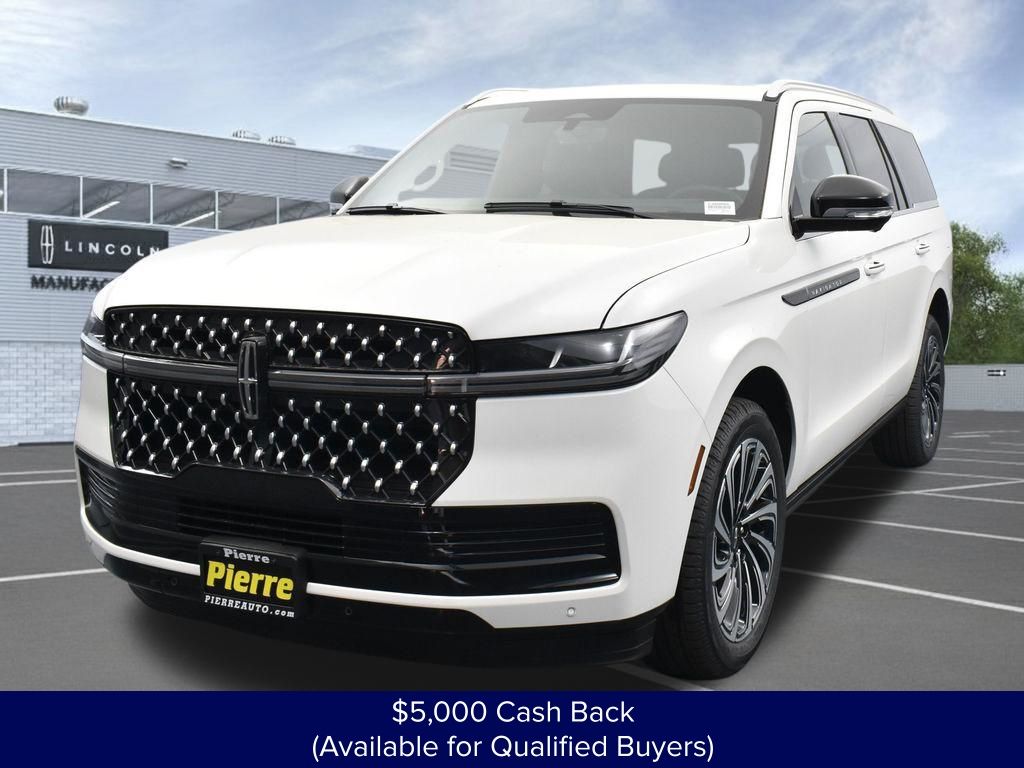 White 2026 Lincoln Navigator SUV / Crossover Four-Wheel Drive Automatic