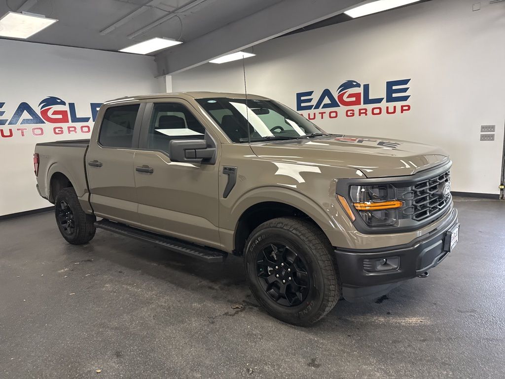 Marsh Gray 2026 Ford F-150 STX 4dr SuperCrew 4WD Pickup Truck Four-Wheel Drive Automatic
