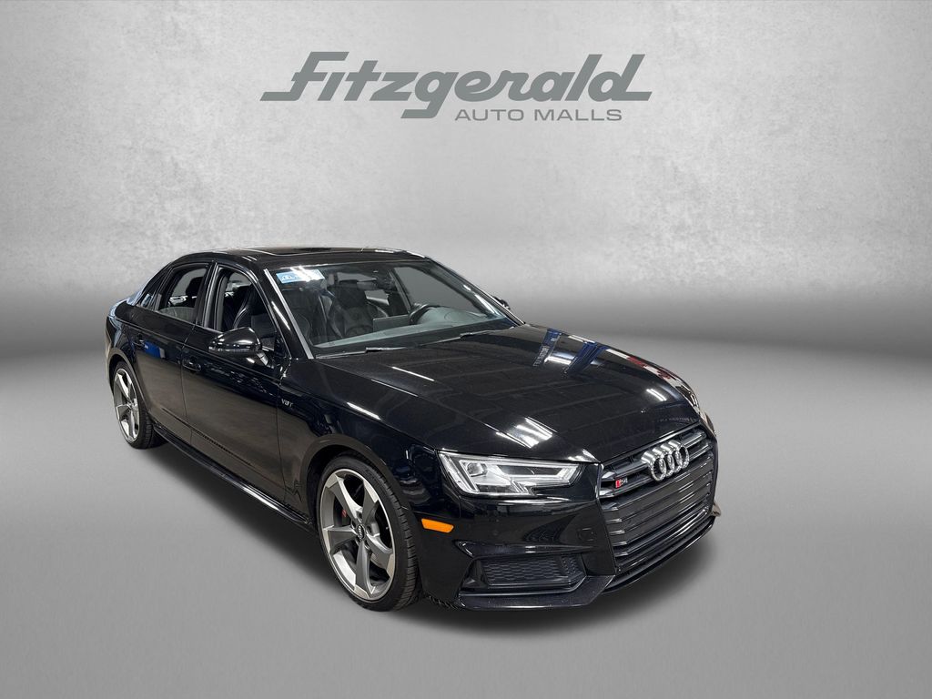 Brilliant Black 2018 Audi S4 Sedan All-Wheel Drive 8-Speed Automatic
