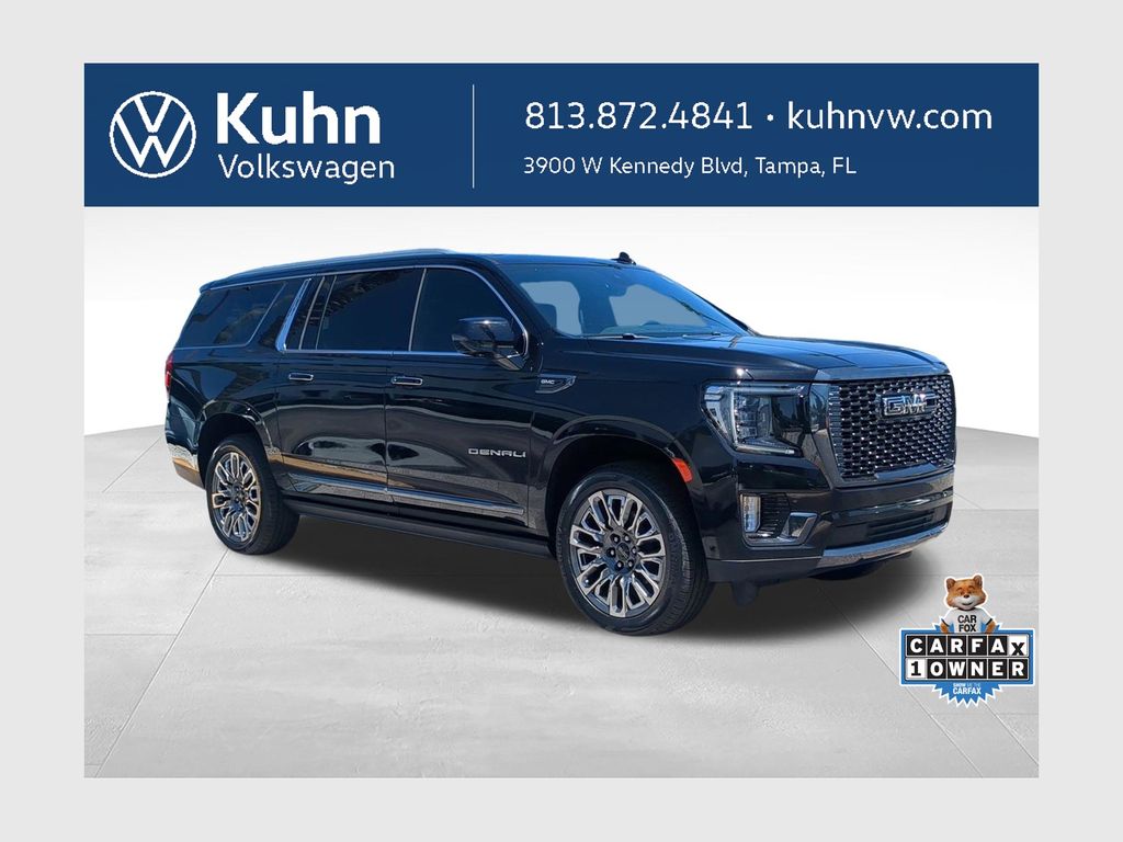 Onyx Black 2023 GMC Yukon XL SUV / Crossover Four-Wheel Drive