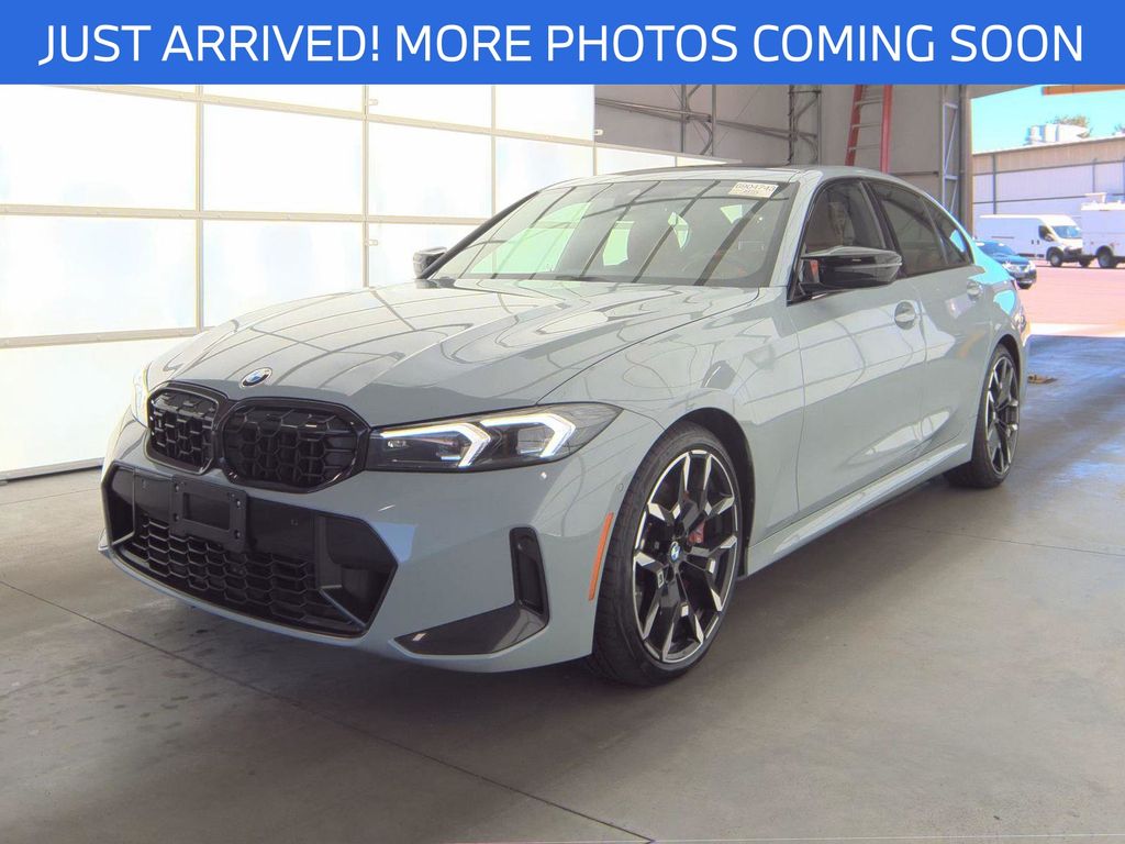 Gray Metallic 2025 BMW 3 Series Sedan All-Wheel Drive 8-Speed Automatic