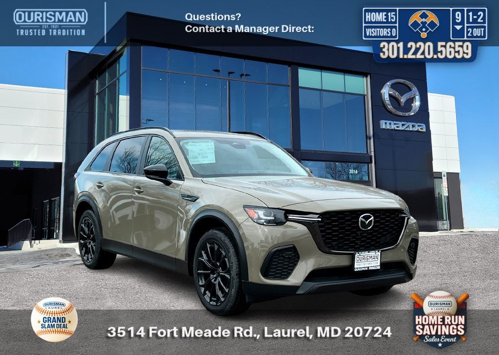 Sand Metallic 2026 Mazda CX-70 3.3 Turbo Preferred AWD SUV / Crossover All-Wheel Drive 8-Speed Automatic