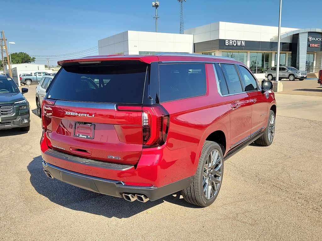 2026 GMC Yukon XL Denali Ultimate Red at Brown Buick GMC