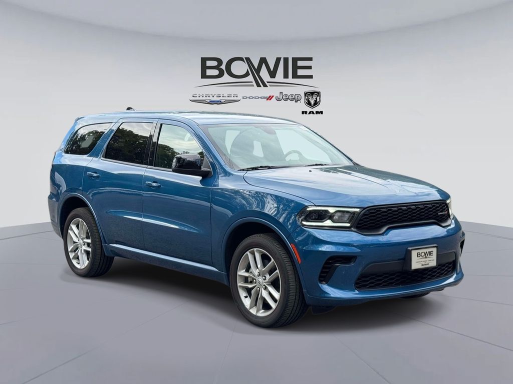 Blue (Frostbite Pearlcoat) 2025 Dodge Durango SUV / Crossover All-Wheel Drive 8-Speed Automatic