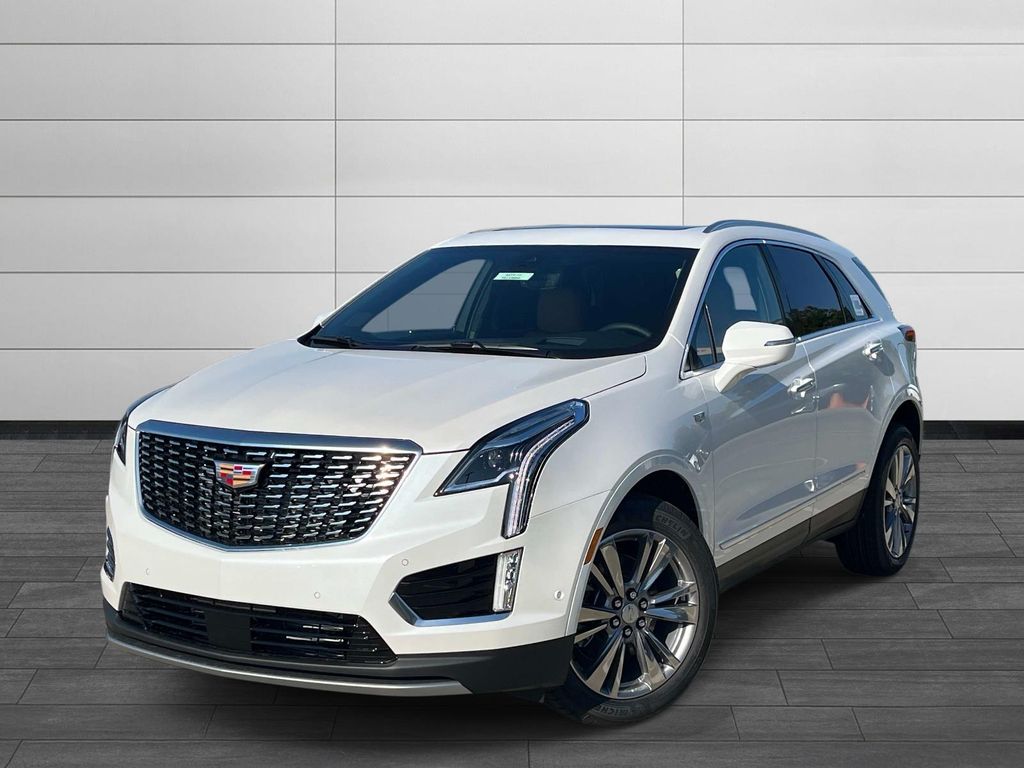 Crystal White 2026 Cadillac XT5 SUV / Crossover Four-Wheel Drive 9-Speed Automatic