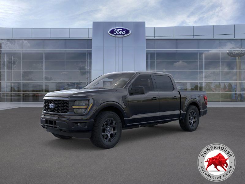 Agate Black Metallic 2026 Ford F-150 Pickup Truck Four-Wheel Drive Automatic