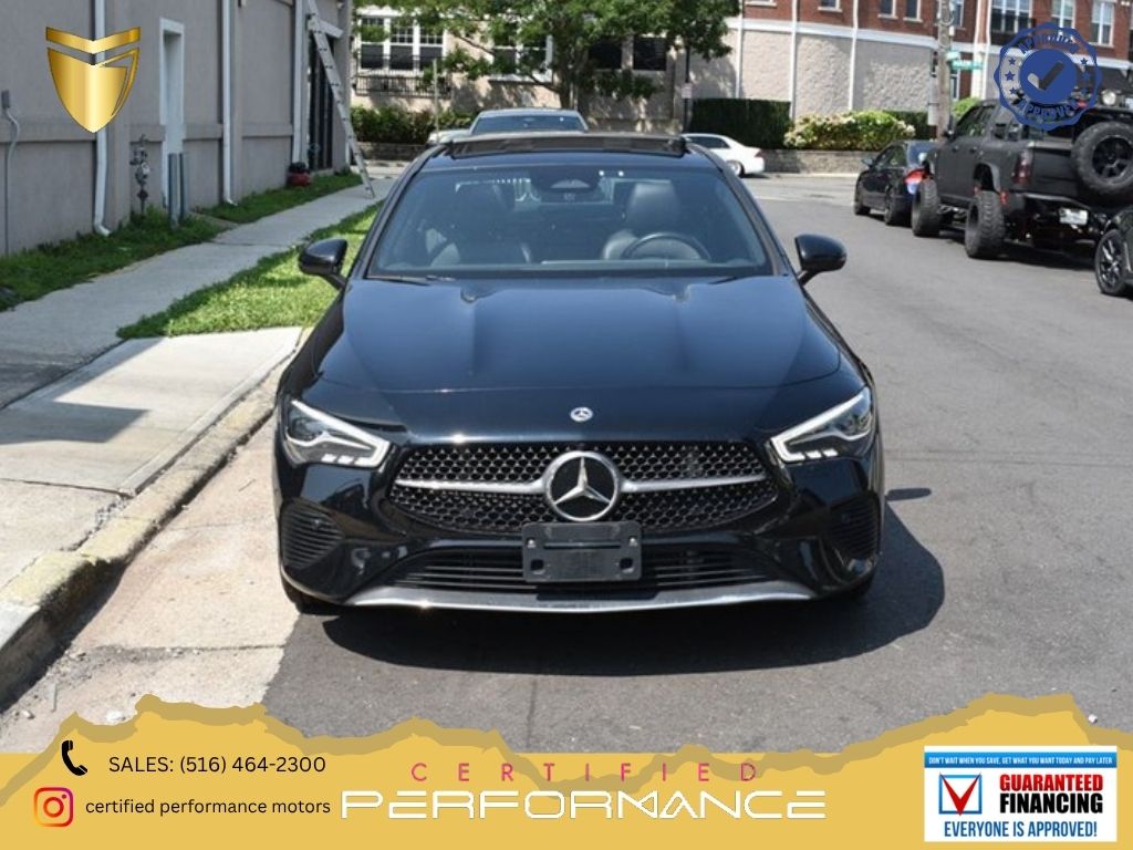 Night Black 2025 Mercedes-Benz CLA Coupe Front-Wheel Drive 8-Speed Dual Clutch