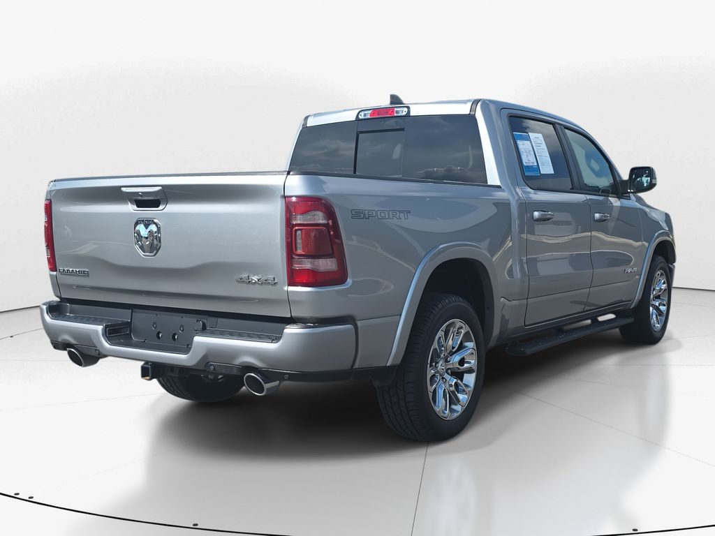 2022 Billet Silver Metallic Clearcoat Ram 1500 Laramie 4X4 Truck