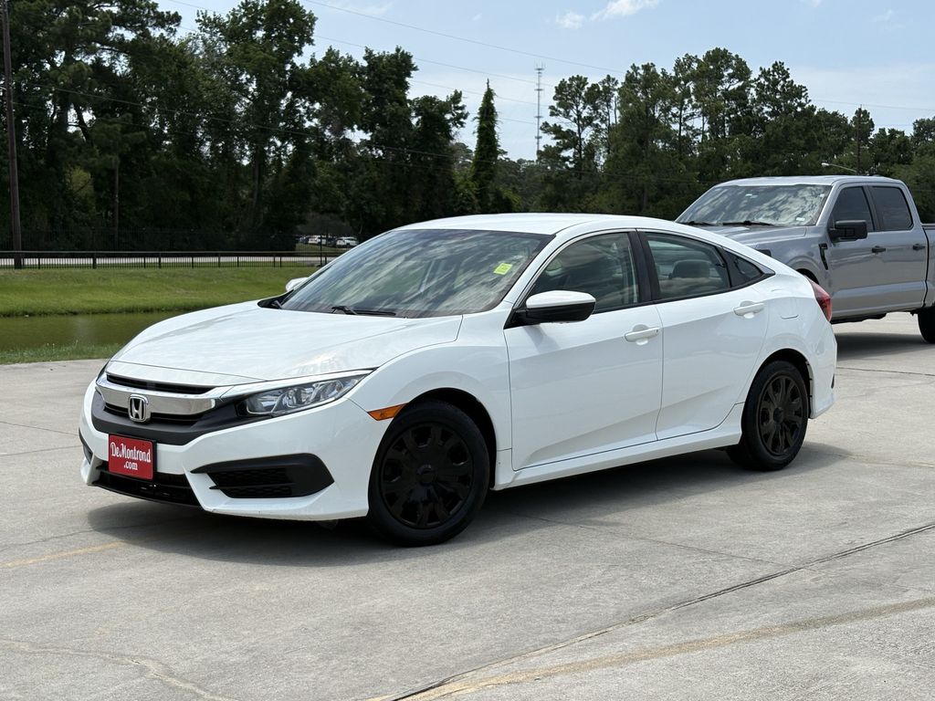 2016 Honda Civic LX White at Bayway Cadillac of The Woodlands