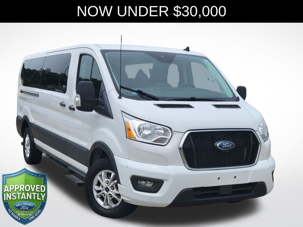  2021 Ford Transit Passenger 350 XLT Low Roof LB RWD   