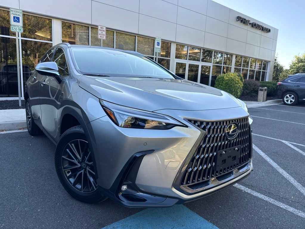 Silver 2026 Lexus NX Hybrid SUV / Crossover All-Wheel Drive Continuously Variable Transmission