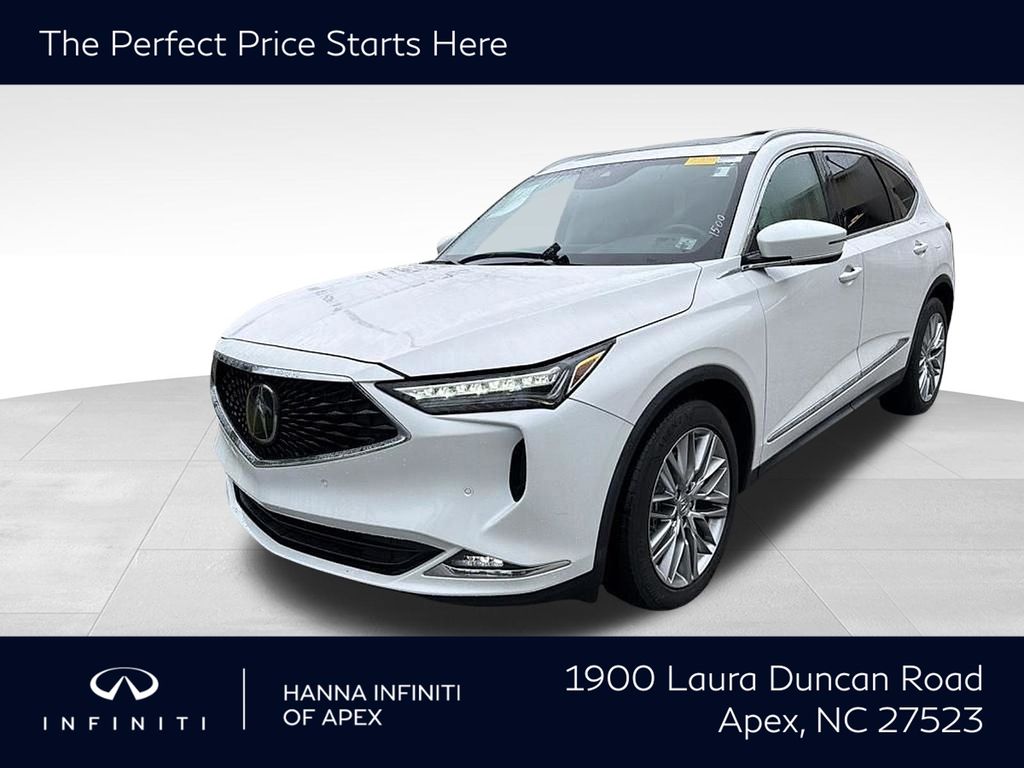 Platinum White Pearl 2023 Acura MDX SUV / Crossover All-Wheel Drive Automatic