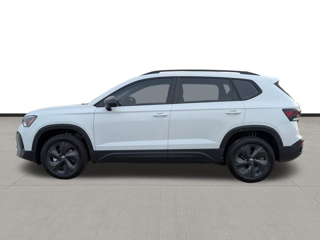 2026 Volkswagen Taos 1.5T S White at Texan Dodge Chrysler Jeep Ram