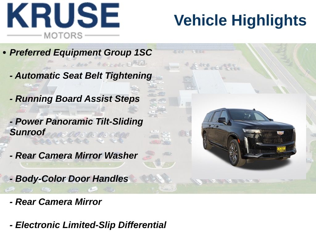 2023 Cadillac Escalade ESV 4WD Sport
