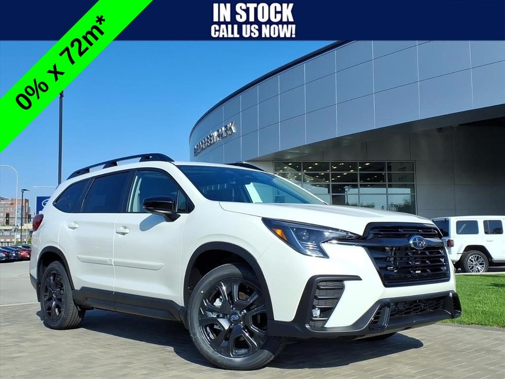 Crystal White Pearl 2026 Subaru Ascent Onyx Edition AWD SUV / Crossover All-Wheel Drive Continuously Variable Transmission