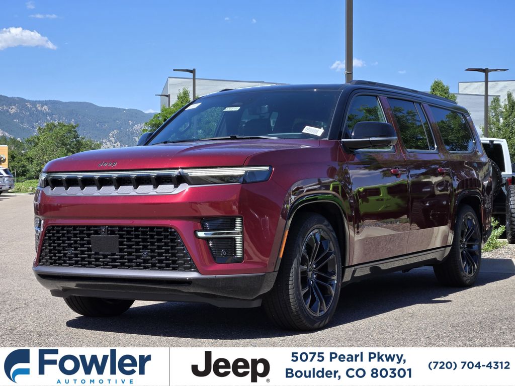 Velvet Red Pearlcoat (DISC) 2026 Jeep Grand Wagoneer L SUV / Crossover Four-Wheel Drive 8-Speed Automatic