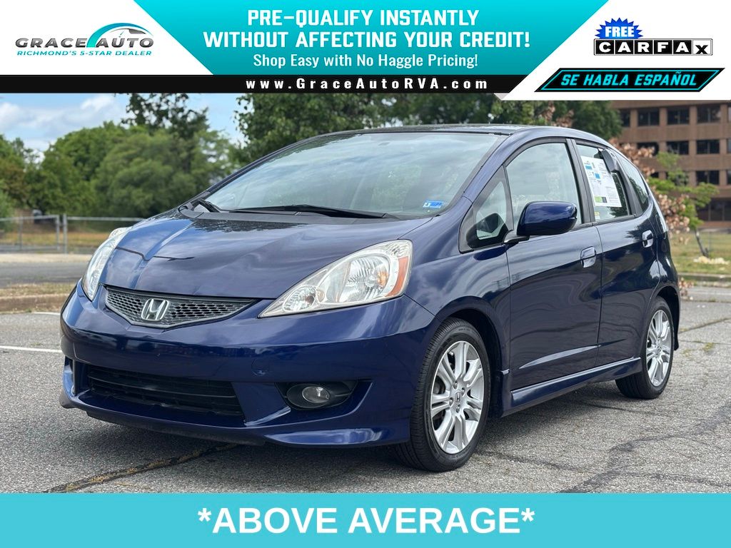 Vortex Blue Pearl 2011 Honda Fit Sport Hatchback Front-Wheel Drive 5-Speed Automatic
