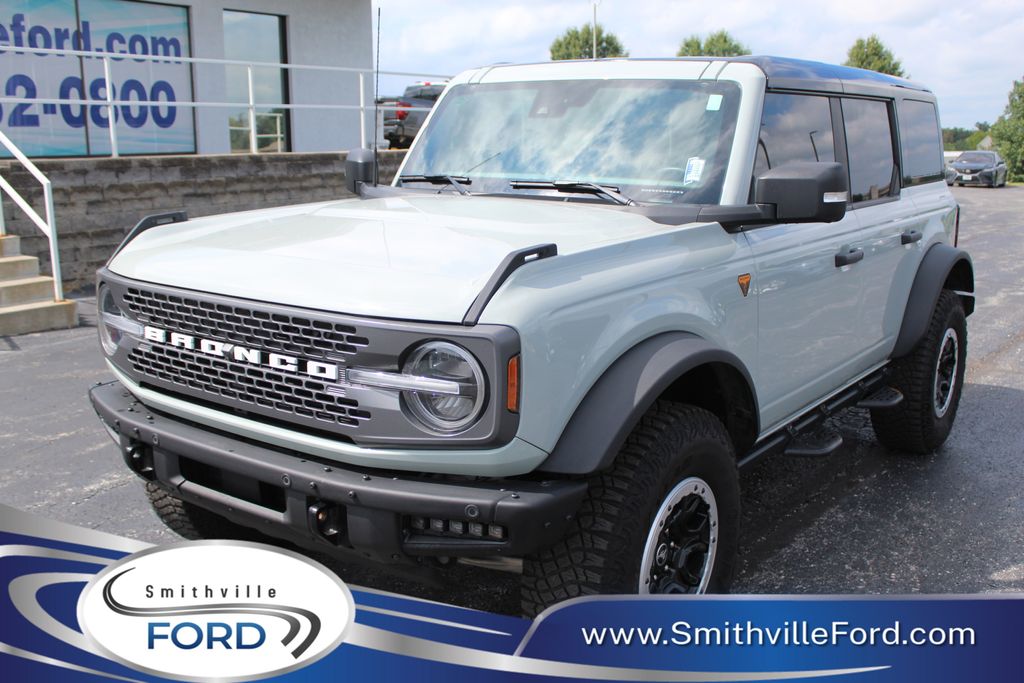 Cactus Gray 2024 Ford Bronco SUV / Crossover Four-Wheel Drive Automatic