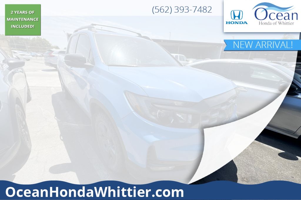 Diffused Sky Pearl 2024 Honda Ridgeline TrailSport AWD Pickup Truck All-Wheel Drive 9-Speed Automatic