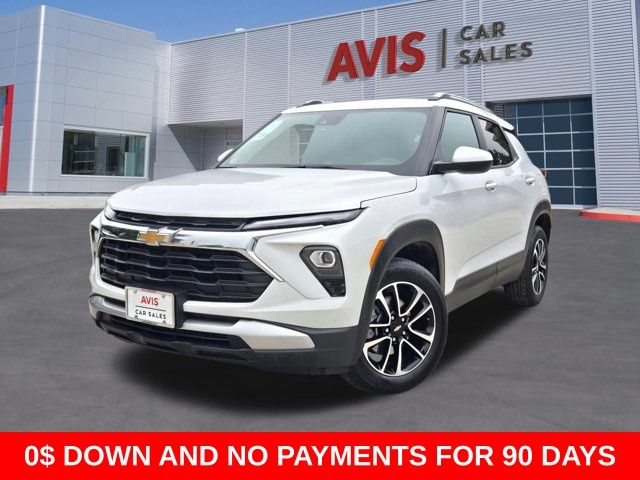 Summit White 2025 Chevrolet Trailblazer LT AWD SUV / Crossover Four-Wheel Drive 9-Speed Automatic