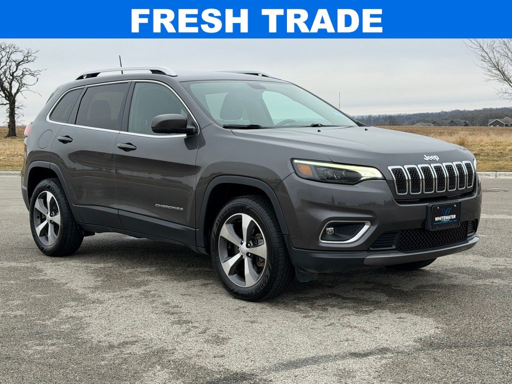 Gray (Granite Crystal Metallic Clearcoat) 2020 Jeep Cherokee Limited 4WD SUV / Crossover Four-Wheel Drive 9-Speed Automatic