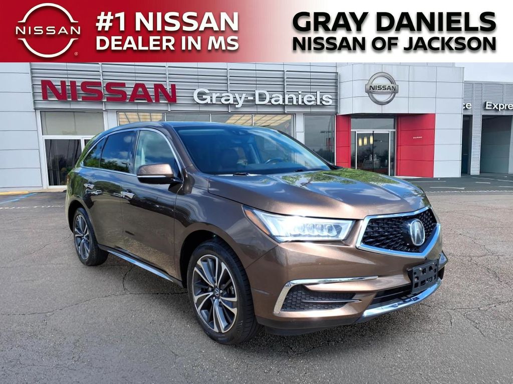 Brown (Canyon Bronze Metallic) 2020 Acura MDX SH-AWD with Technology Package SUV / Crossover All-Wheel Drive 9-Speed Automatic