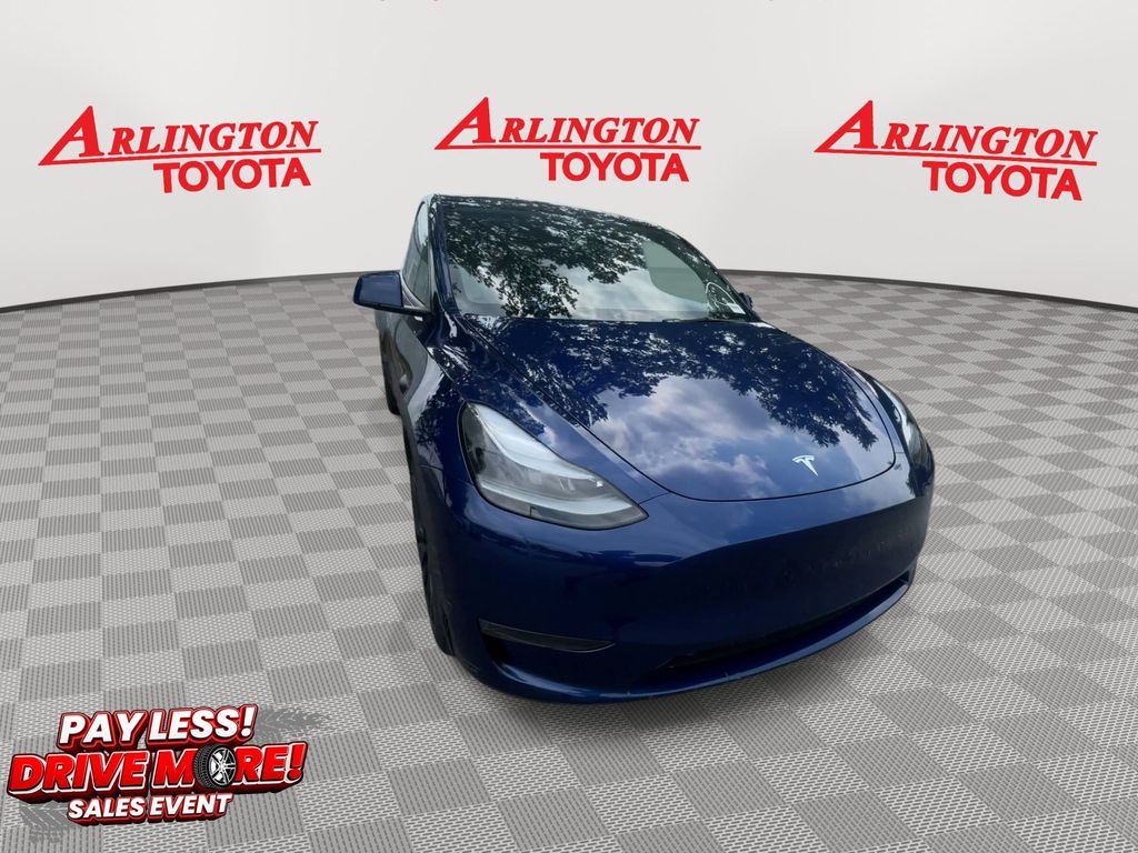 Used 2025 Tesla Model Y Long Range with VIN 7SAYGAEE1SF250525 for sale in Jacksonville, FL