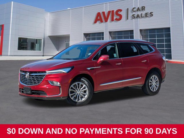 Cherry Red Tintcoat 2024 Buick Enclave SUV / Crossover Four-Wheel Drive 9-Speed Automatic