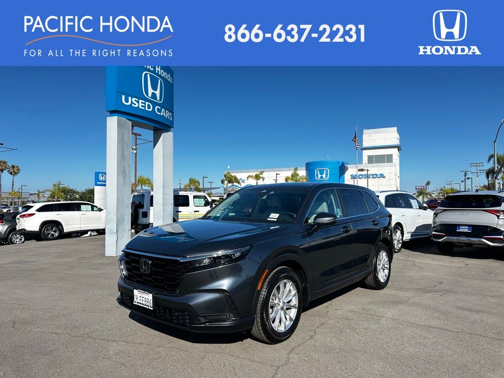 Meteorite Gray Metallic 2024 Honda CR-V SUV / Crossover All-Wheel Drive Continuously Variable Transmission