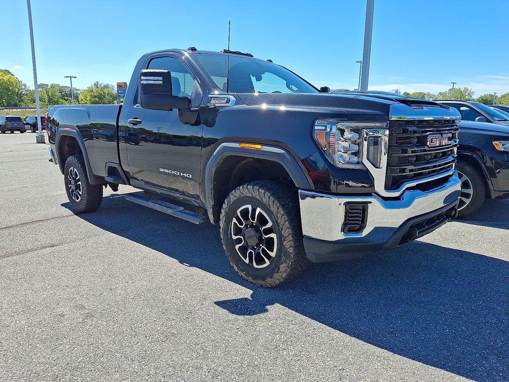 Onyx Black 2020 GMC Sierra 3500HD Pickup Truck Four-Wheel Drive Automatic