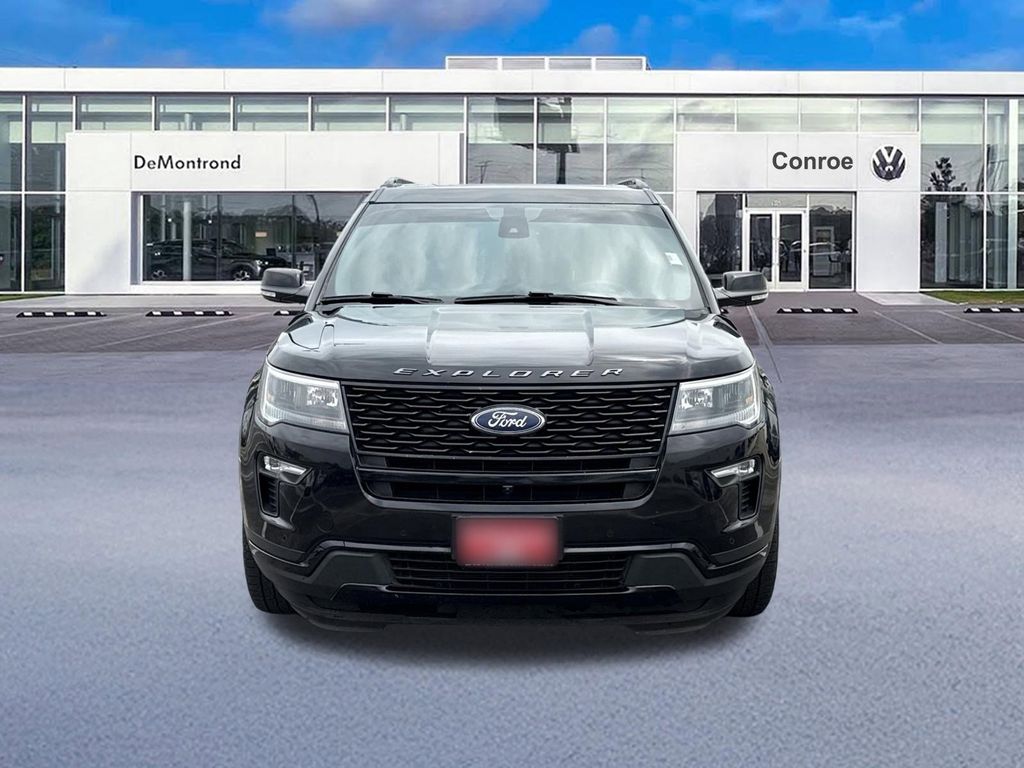 2019 Ford Explorer Sport Black at Baytown Hyundai