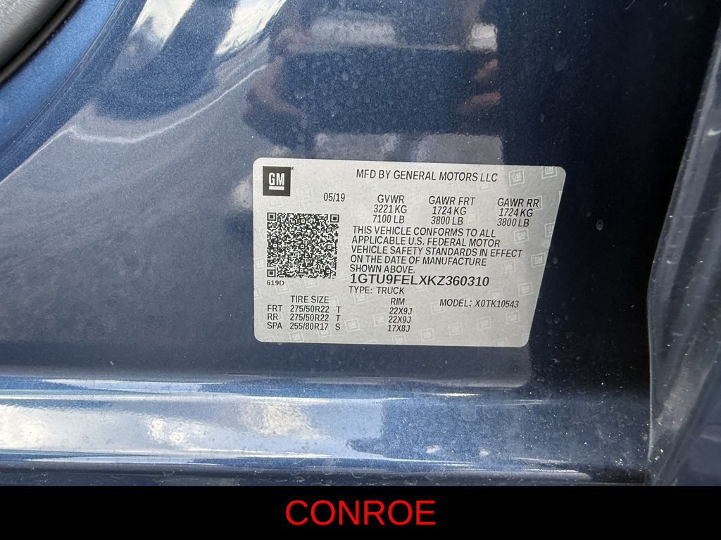 2019 GMC Sierra 1500 Denali Blue at Bayway Cadillac of The Woodlands