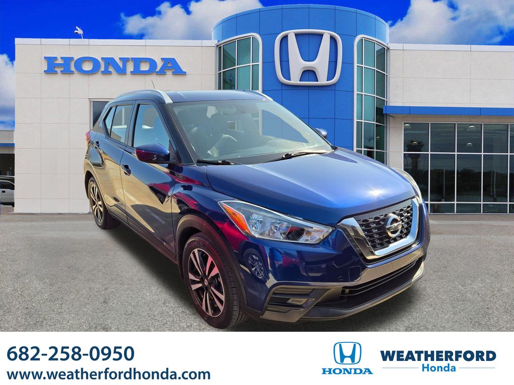 Deep Blue Pearl 2019 Nissan Kicks SUV / Crossover Front-Wheel Drive Continuously Variable Transmission