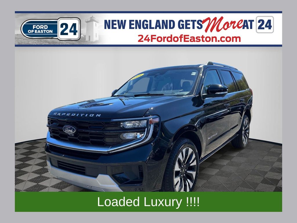 Black Metallic 2025 Ford Expedition Platinum 4WD SUV / Crossover Four-Wheel Drive Automatic