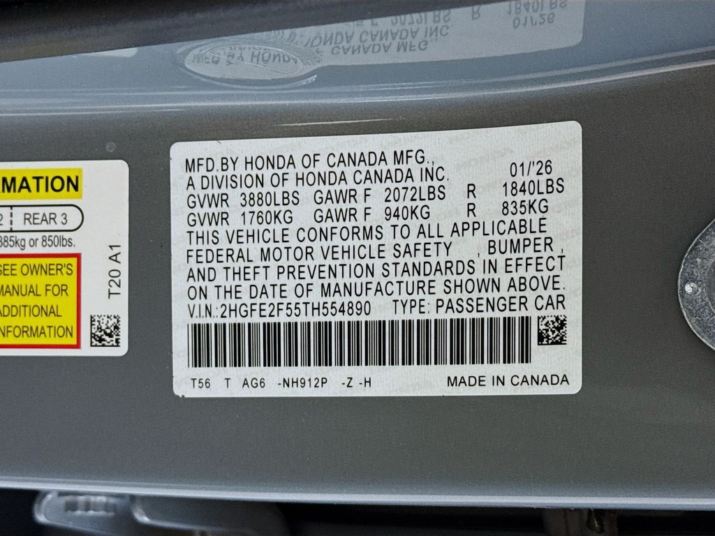 Thumbnail: 2026 Honda Civic - 32