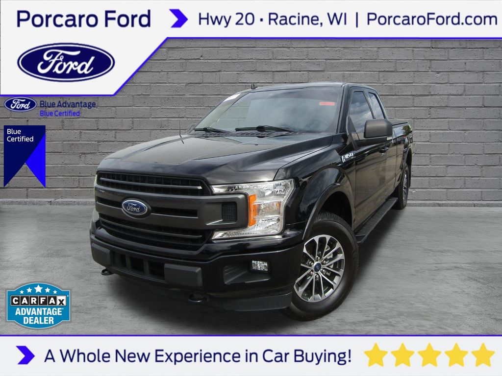 Agate Black Metallic 2020 Ford F-150 Pickup Truck Four-Wheel Drive Automatic