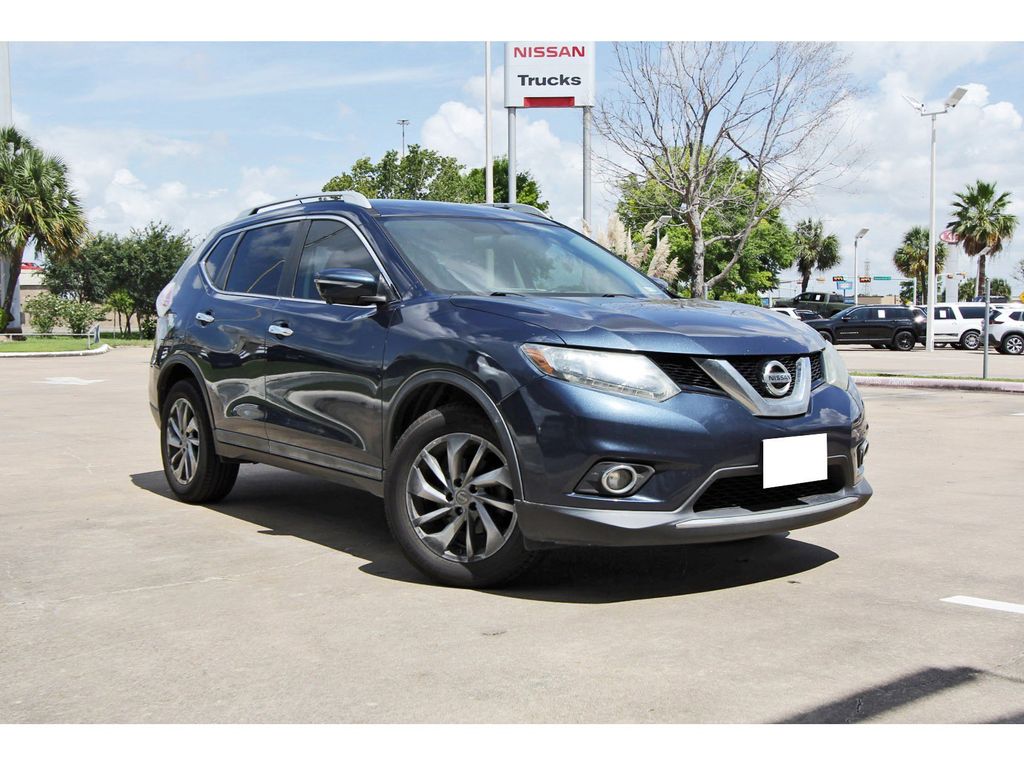 2015 Nissan Rogue SL Blue at Joe Myers Mazda Kia