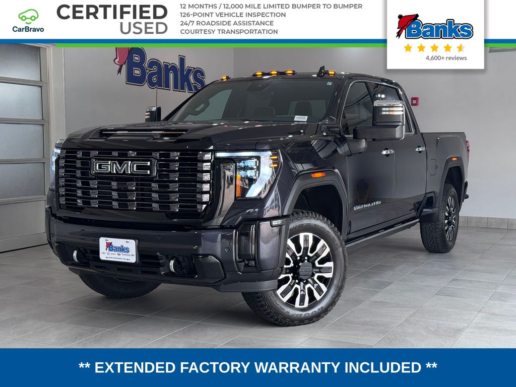 Titanium Rush Metallic 2025 GMC Sierra 2500HD Pickup Truck Four-Wheel Drive Automatic