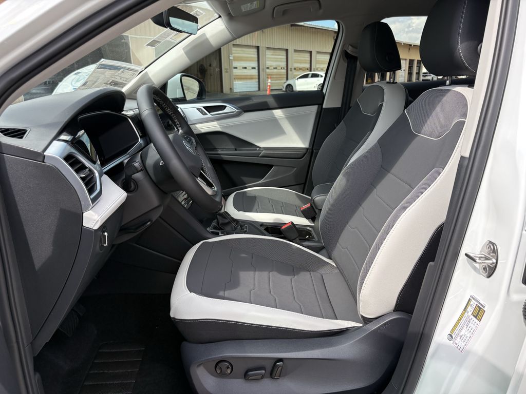2026 Volkswagen Taos 1.5T SE White at DeMontrond Automotive Group