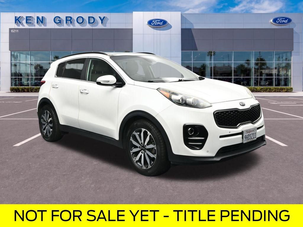 Snow White Pearl 2018 Kia Sportage SUV / Crossover Front-Wheel Drive 6-Speed Automatic Overdrive