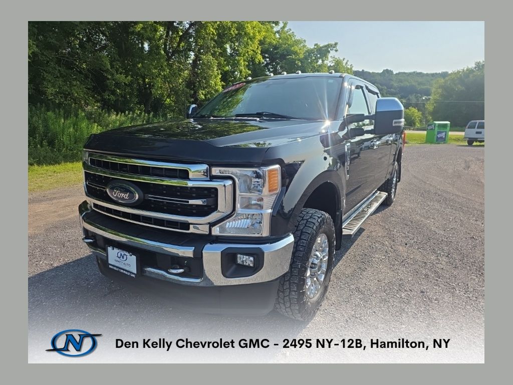 Black Metallic 2021 Ford F-350 Super Duty Pickup Truck Four-Wheel Drive Automatic