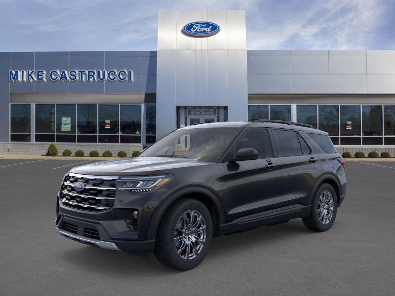 Black Metallic 2026 Ford Explorer Active AWD SUV / Crossover All-Wheel Drive Automatic