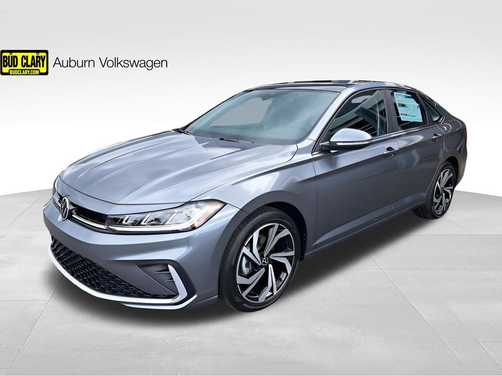 Platinum Gray Metallic 2026 Volkswagen Jetta SEL FWD Sedan Front-Wheel Drive 8-Speed Automatic