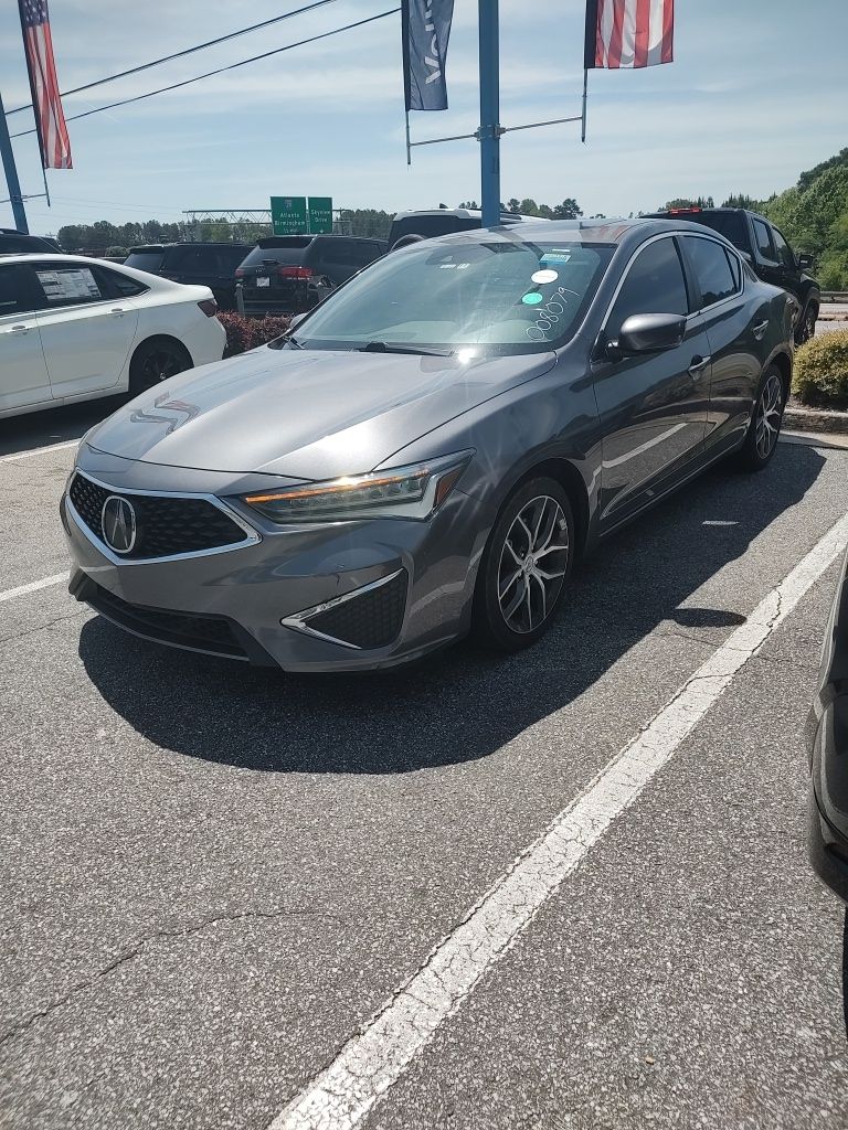 Lunar Silver Metallic 2021 Acura ILX FWD with Premium Package Sedan Front-Wheel Drive 8-Speed Dual Clutch
